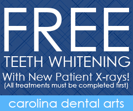 Free Teeth Whitening, With New Patient X-rays! (All treatments must be completed first)